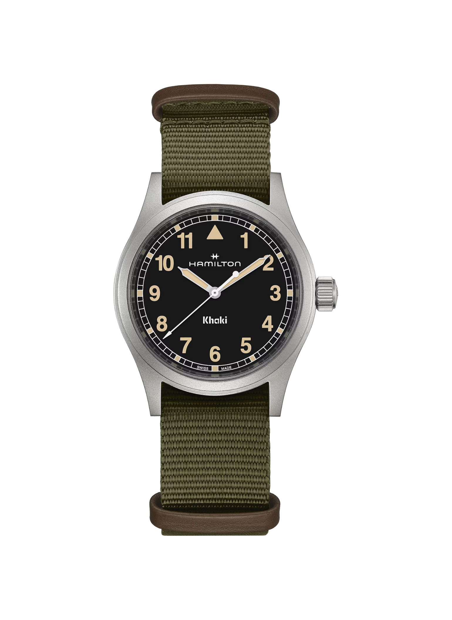 Khaki Field Quartz 38 mm (Vert)