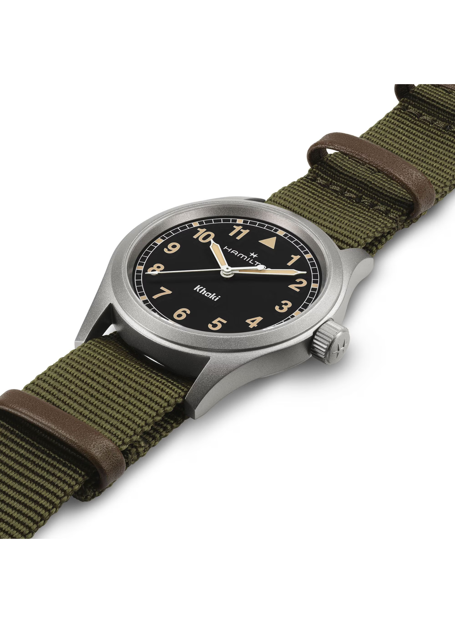 Khaki Field Quartz 38 mm (Vert)