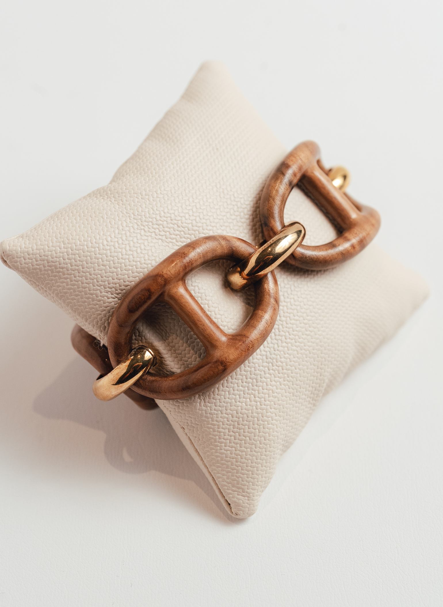Bracciale Dolce Far Niente in legno e argento