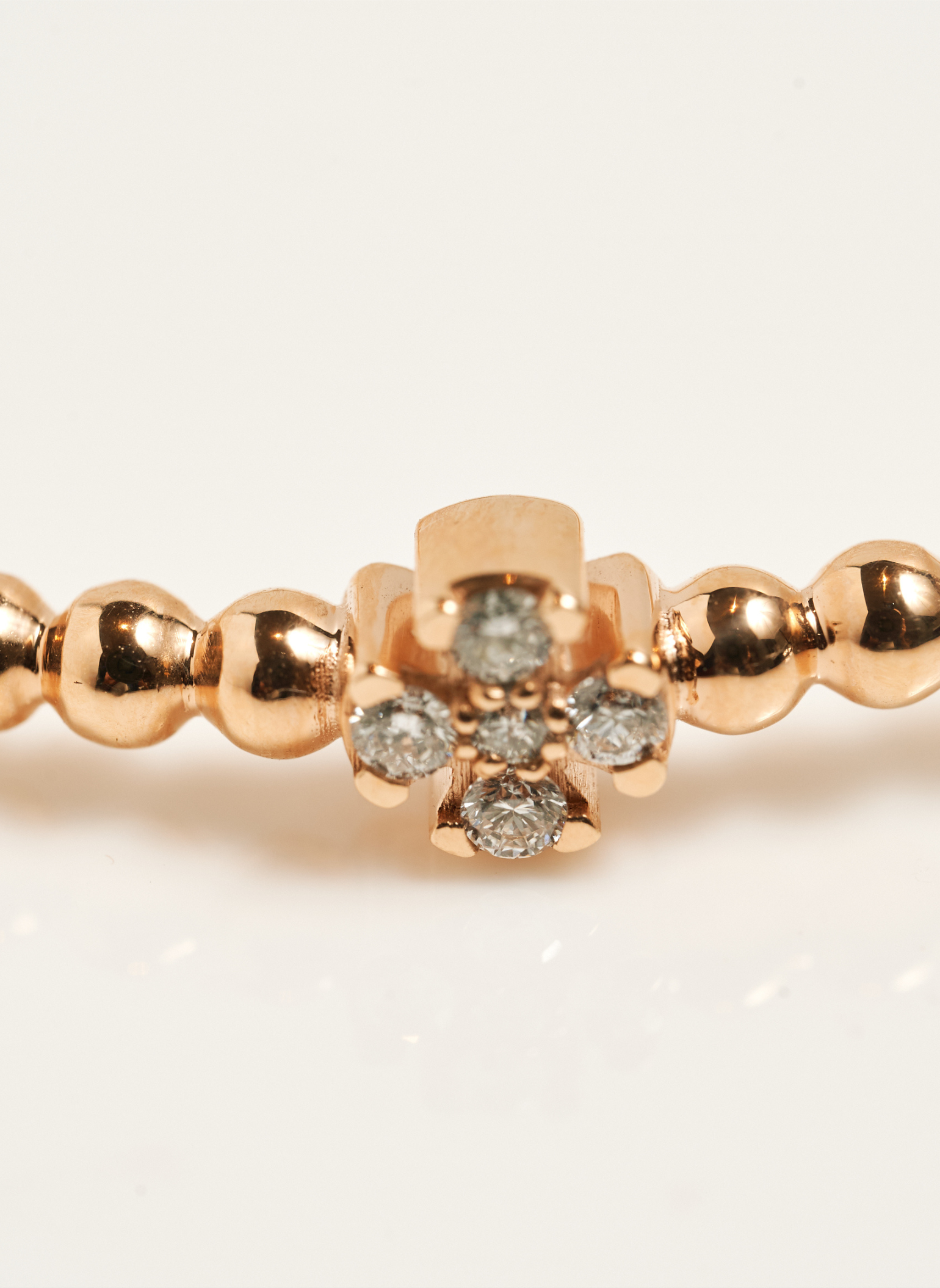 Elastisches Armband Roségold Golden Essentials