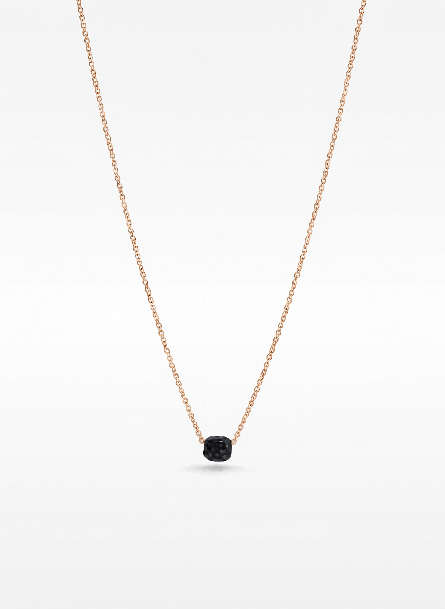 Collar Polvo de Diamantes Negro