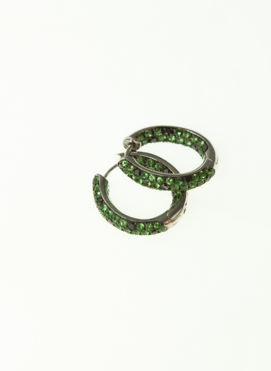 Aros Le Gemme Tsavorita Verde
