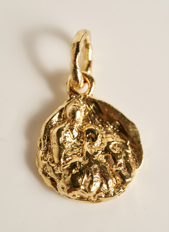 Goldmedaille Gelbgold martelé Golden Essentials