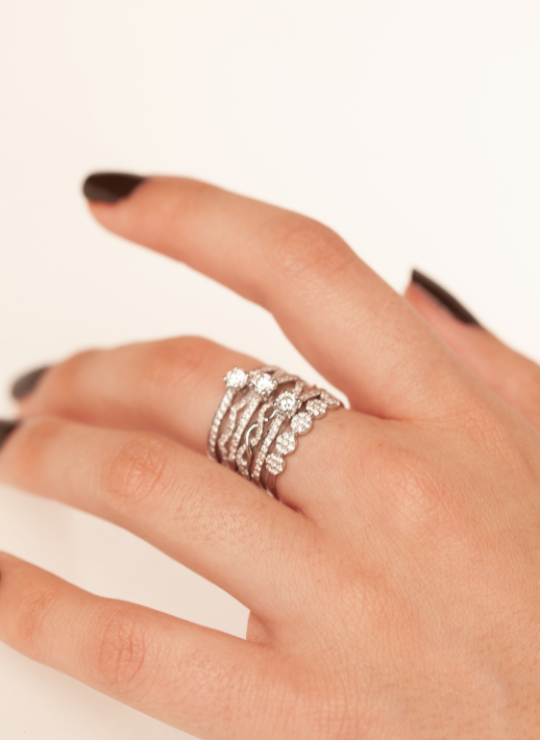 Ring Orlas Gold und Diamanten